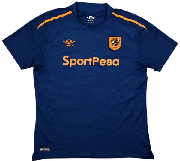 Maillot Hull City Extérieur 2017-18 Umbro Vintage | 9/10