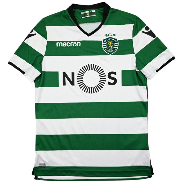 Maillot Sporting CP Domicile Macron 2017-18 Vintage - NOS