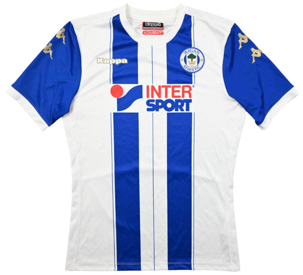 Maillot Wigan Athletic Domicile 2017-18 Kappa vintage condition 9/10