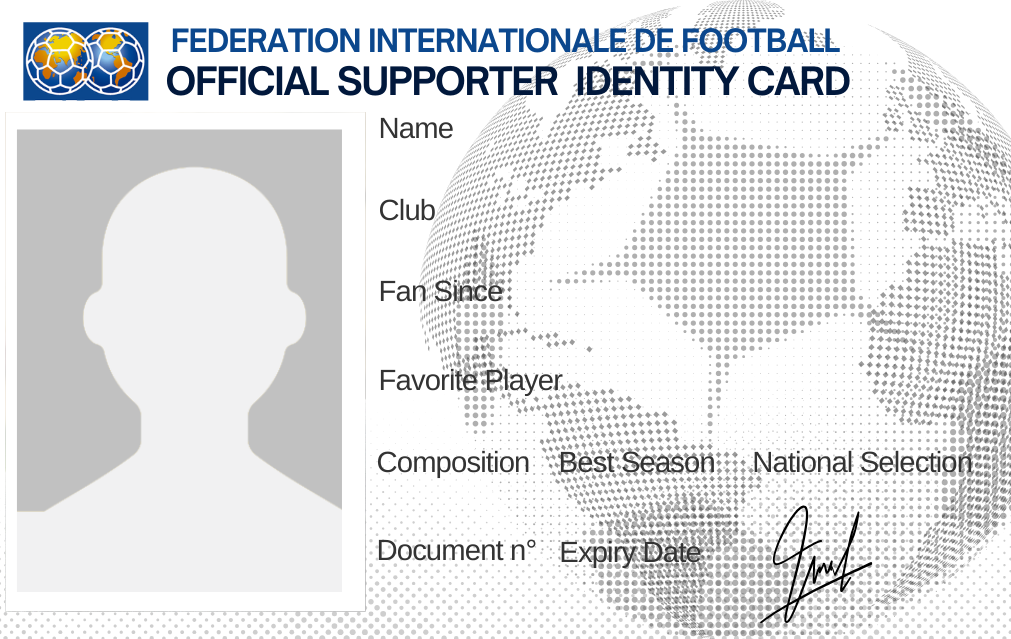 SUPPORTER ID CARD