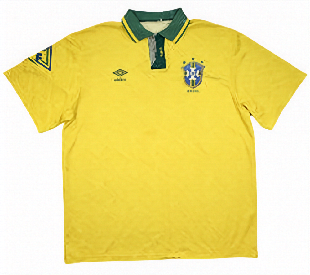 1992-93 BRAZIL #18 SHIRT XL