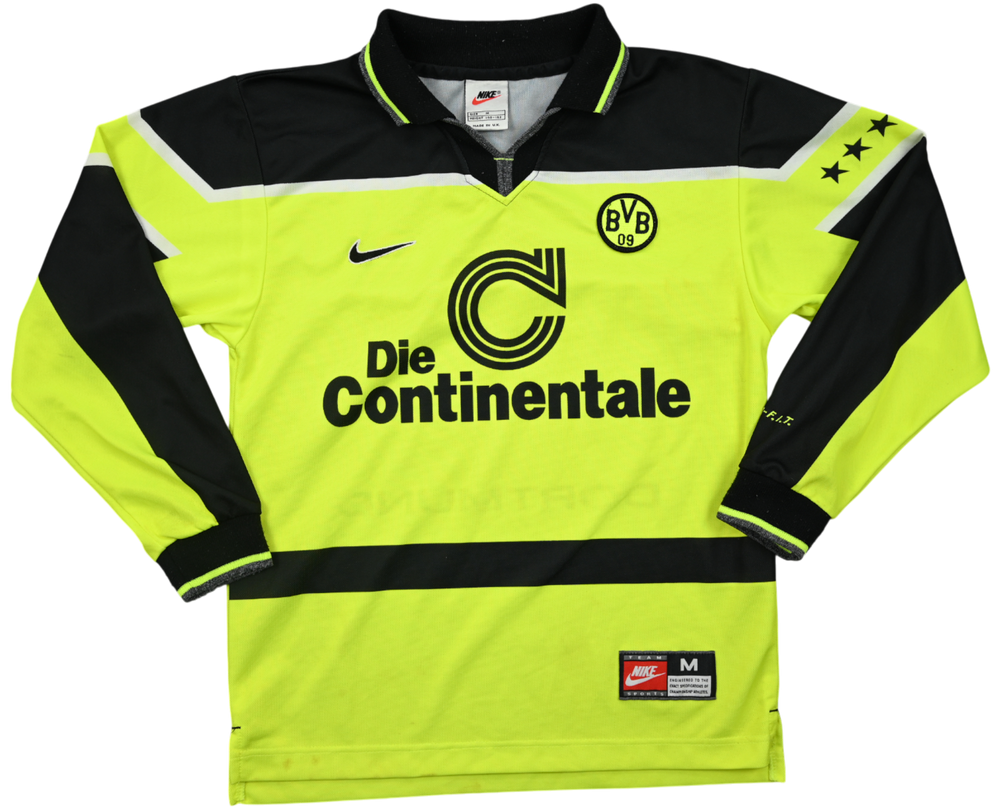 Maillot Borussia Dortmund 1997-98 Nike Manches Longues Vintage