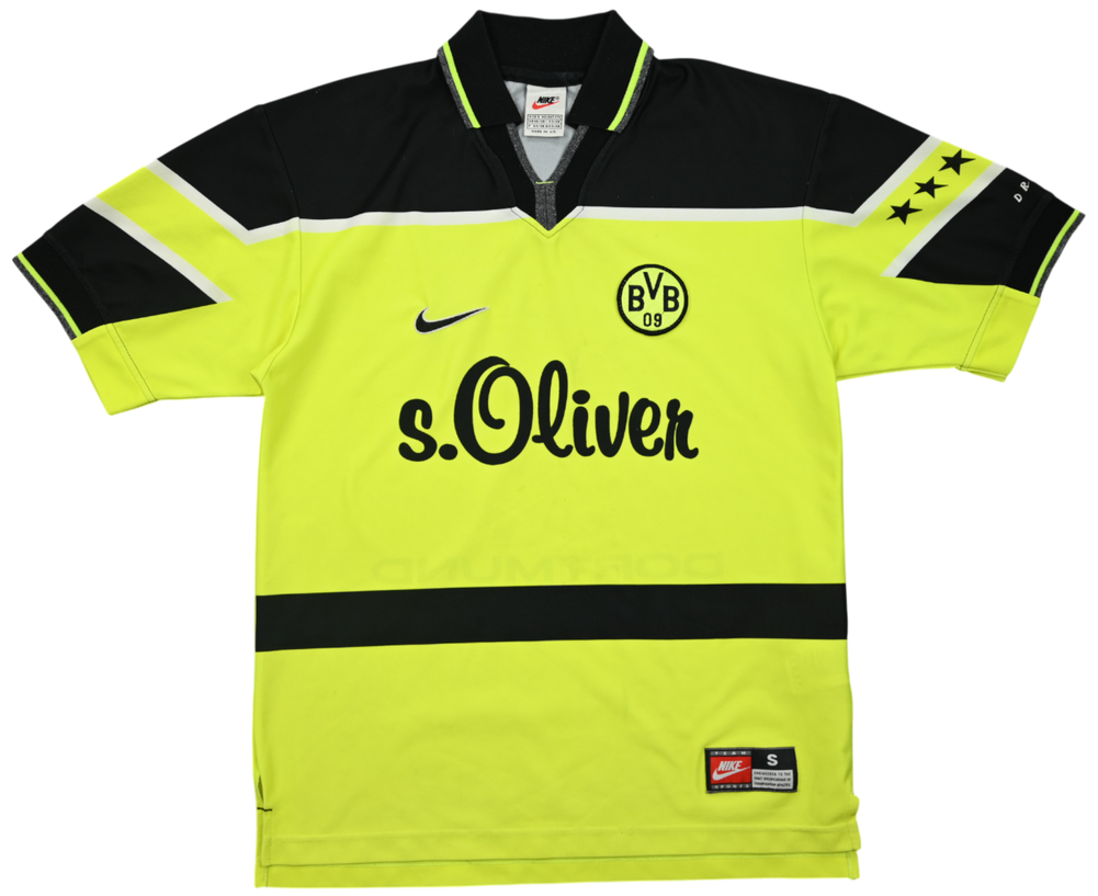 Maillot Borussia Dortmund 1997-98 Nike Vintage S.Oliver | 8/10