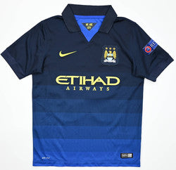 Maillot Extérieur Manchester City 2014-15 Vintage Boys 9/10