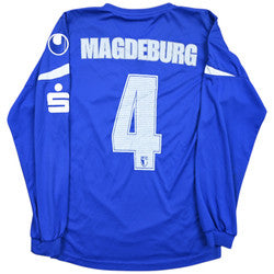 Maillot 1. FC Magdeburg Longsleeve Uhlsport Vintage 8/10