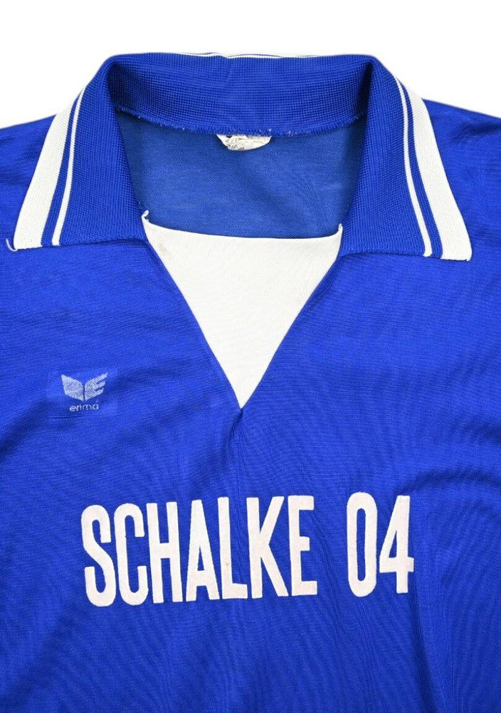 Maillot Schalke 04 Domicile 1978-79 Erima vintage manches longues