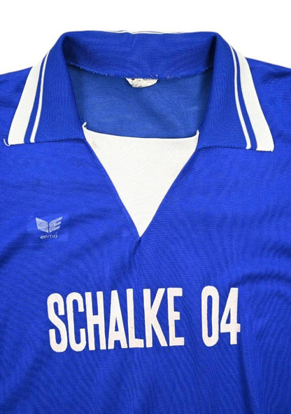 Maillot Schalke 04 Domicile 1978-79 Erima vintage manches longues
