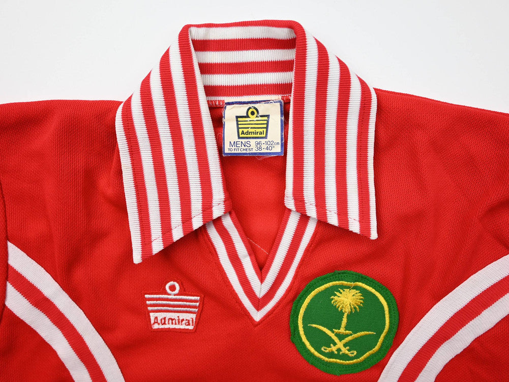 Maillot Arabie Saoudite 1978-80 Admiral Match Issue #19 vintage