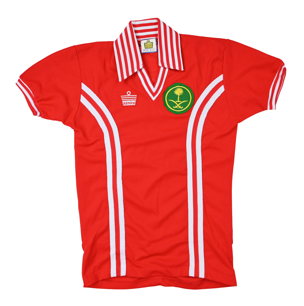 Maillot Arabie Saoudite 1978-80 Admiral Match Issue #19 vintage