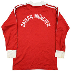 Maillot Bayern Munich 1979-80 Adidas Manches Longues Vintage