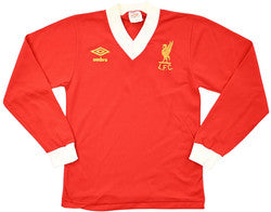 Maillot Liverpool Domicile Manches Longues Umbro 1979-82 Vintage