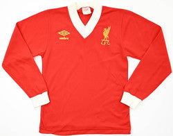 Maillot Liverpool Domicile Manches Longues Umbro 1979-82 Vintage