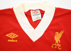 Maillot Liverpool Domicile Manches Longues Umbro 1979-82 Vintage
