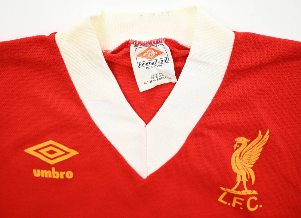 Maillot Liverpool Domicile Manches Longues Umbro 1979-82 Vintage