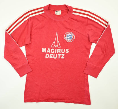 Maillot Bayern Munich 1980-81 Adidas Domicile Longsleeve Vintage