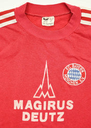 Maillot Bayern Munich 1980-81 Adidas Domicile Longsleeve Vintage