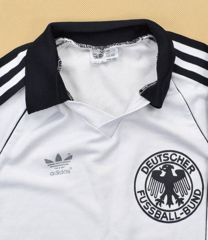 Maillot Allemagne Extérieur Adidas 1980-82 Manches Longues Vintage