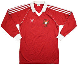 Maillot Portugal Domicile 1980-82 Adidas Match Issue #8 Vintage