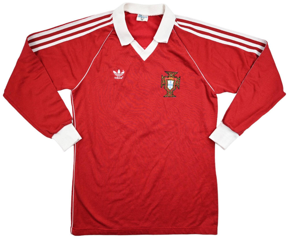 Maillot Portugal Domicile 1980-82 Adidas Match Issue #8 Vintage