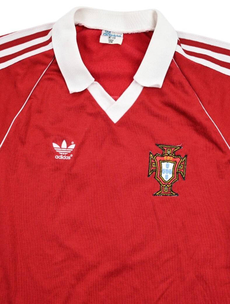 Maillot Portugal Domicile 1980-82 Adidas Match Issue #8 Vintage