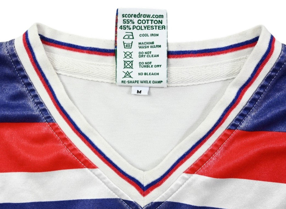 Maillot Angleterre Domicile 1980-83 Score Draw Vintage Taille M