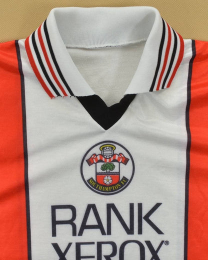 Maillot Southampton 1980-83 Patrick Rank Xerox vintage domicile