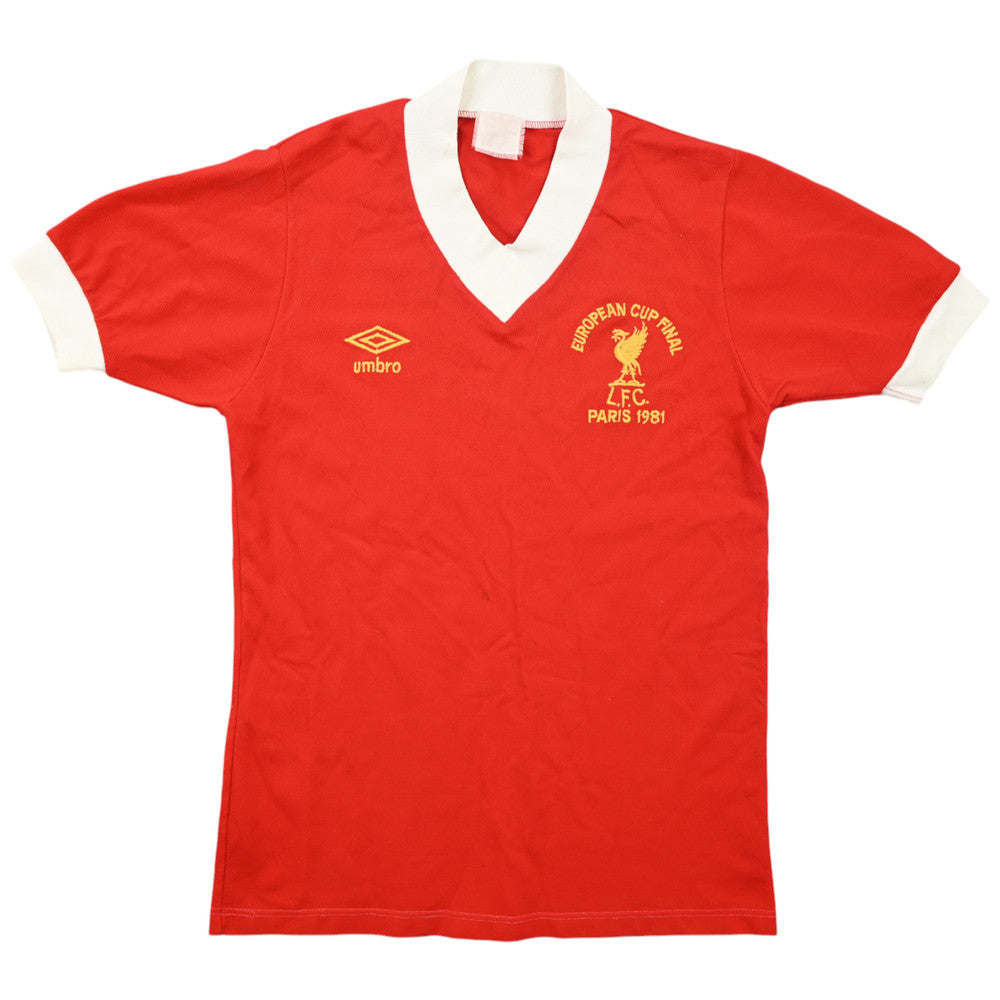 Maillot Liverpool 1981-82 Umbro European Cup Vintage 9/10