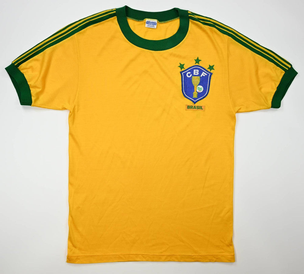 Maillot Brésil Extérieur 1982-1985 Réplica Vintage - 9/10