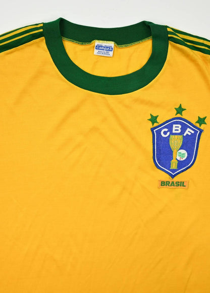 Maillot Brésil Extérieur 1982-1985 Réplica Vintage - 9/10