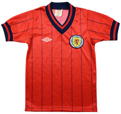 Maillot Écosse Domicile Umbro 1982-85 Vintage XS Boys