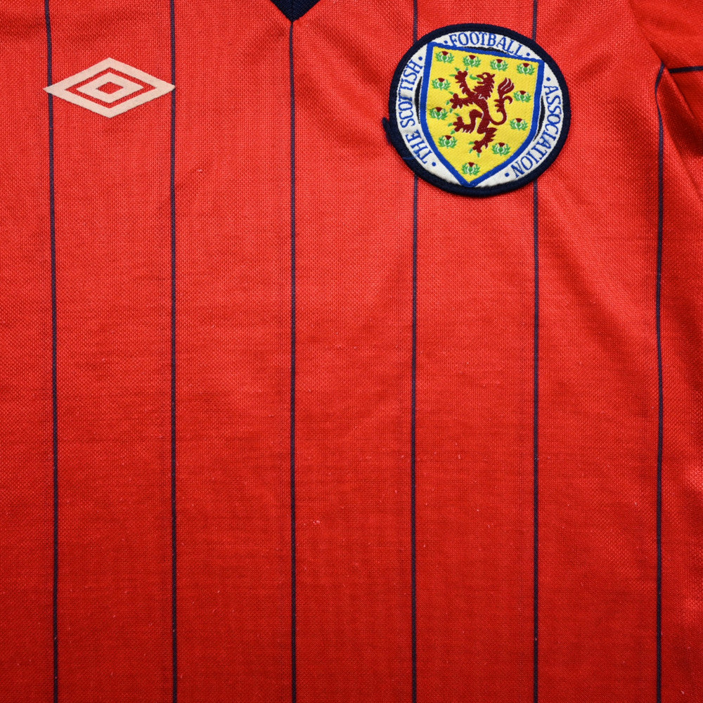 Maillot Écosse Domicile Umbro 1982-85 Vintage XS Boys
