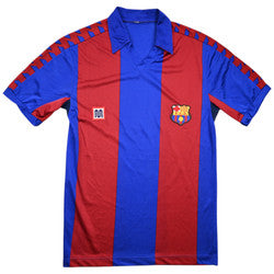 Maillot FC Barcelona Domicile Meyba 1982-89 Vintage 8/10
