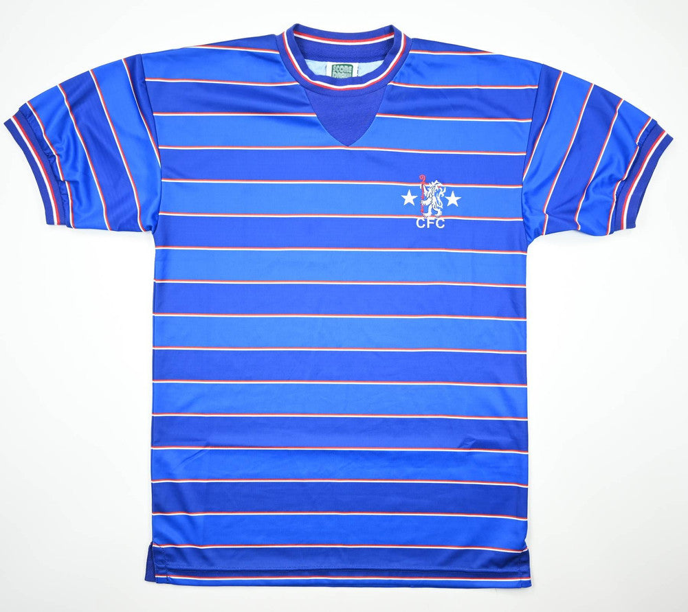 Maillot Chelsea 1983-85 Score Draw Domicile Vintage Collector
