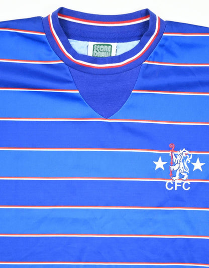 Maillot Chelsea 1983-85 Score Draw Domicile Vintage Collector