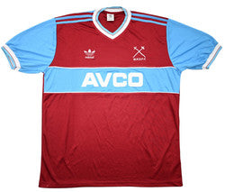 Maillot West Ham Adidas 1983-85 AVCO Vintage Domicile 4XL