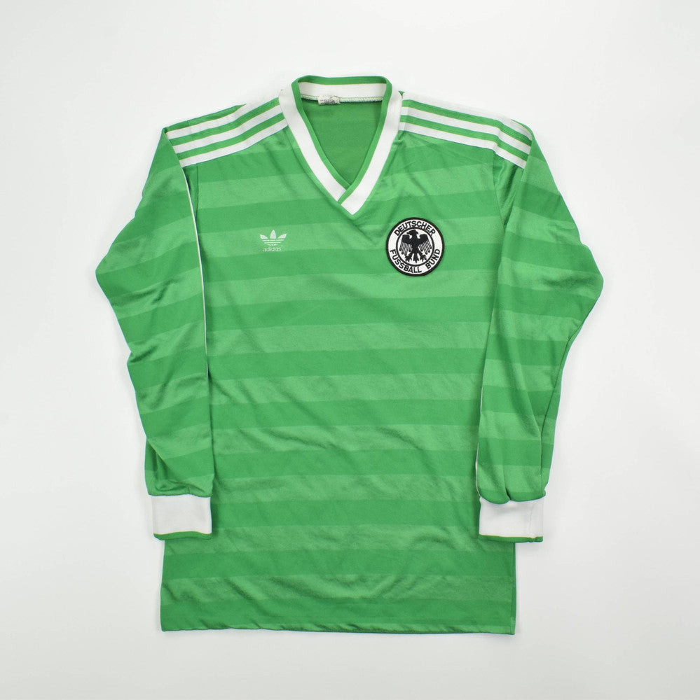 Maillot Allemagne Extérieur Adidas 1984-86 Manches Longues