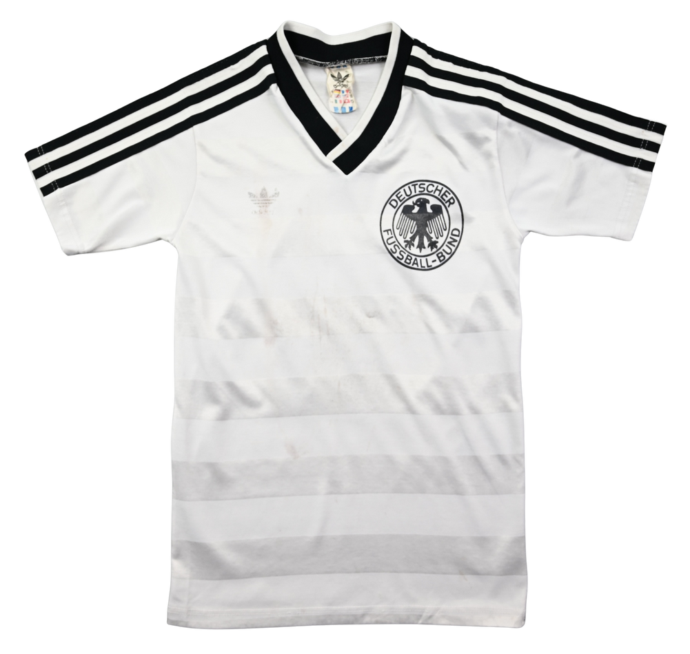 Maillot Allemagne Adidas 1984-1986 vintage Boys XS collector