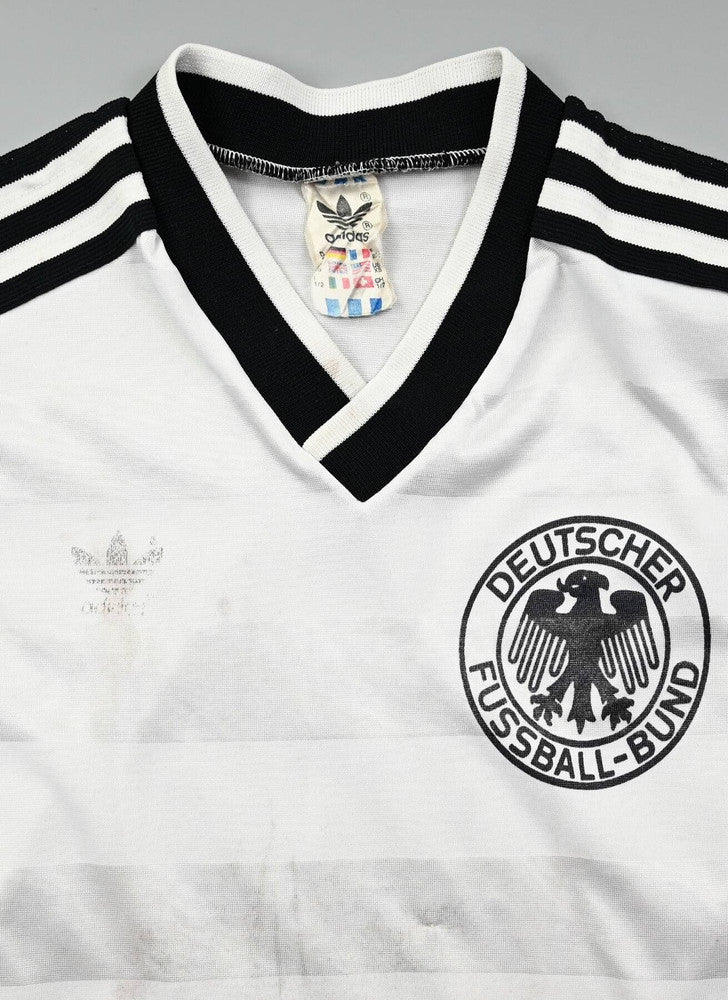 Maillot Allemagne Adidas 1984-1986 vintage Boys XS collector
