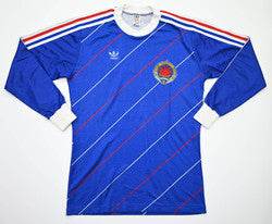 Maillot Yougoslavie Extérieur Adidas 1984-86 Manches Longues Vintage