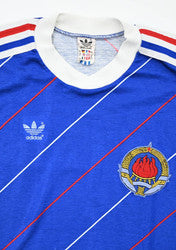 Maillot Yougoslavie Extérieur Adidas 1984-86 Manches Longues Vintage