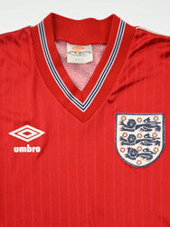 Maillot Angleterre Umbro 1984-1987 vintage Boys XS collector