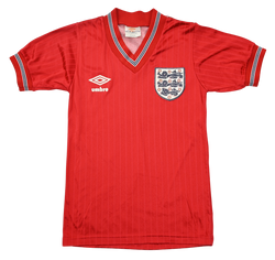 Maillot Angleterre Umbro 1984-1987 vintage Boys XS collector