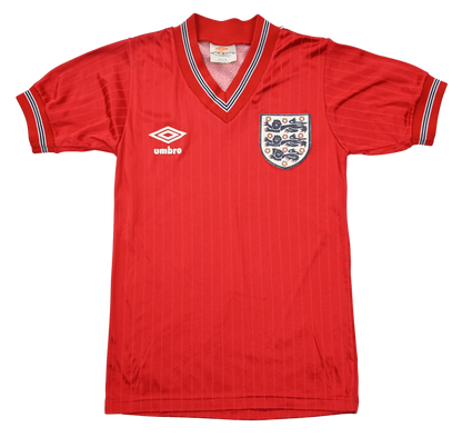Maillot Angleterre Umbro 1984-1987 vintage Boys XS collector