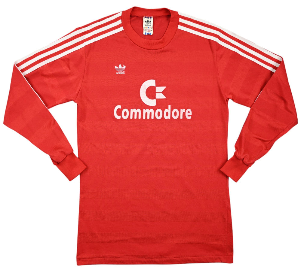 Maillot Bayern Munich 1984-89 Adidas Domicile Vintage Commodore