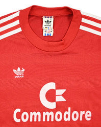 Maillot Bayern Munich 1984-89 Adidas Domicile Vintage Commodore