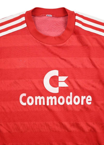 Maillot Bayern Munich Domicile Adidas Commodore 1984-89 vintage