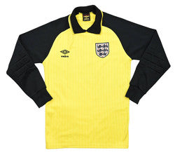 Maillot Gardien Angleterre 1985-86 Umbro Vintage Manches Longues