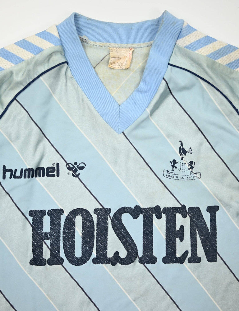 Maillot Tottenham Hummel 1985-87 Holsten vintage Youth/S