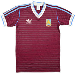 Maillot West Ham United 1985-87 Adidas Domicile Vintage Youth