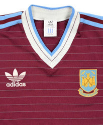 Maillot West Ham United 1985-87 Adidas Domicile Vintage Youth